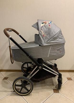 Коляска cybex platinum priam lux koi crystallized 2 в 17 фото