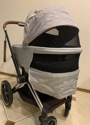 Коляска cybex platinum priam lux koi crystallized 2 в 18 фото