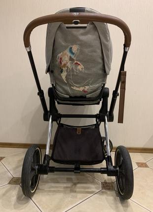 Коляска cybex platinum priam lux koi crystallized 2 в 13 фото