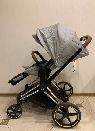 Коляска cybex platinum priam lux koi crystallized 2 в 15 фото