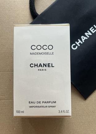 Новая парфюмированная вода chanel оригинал 100 мл coco mademoiselle