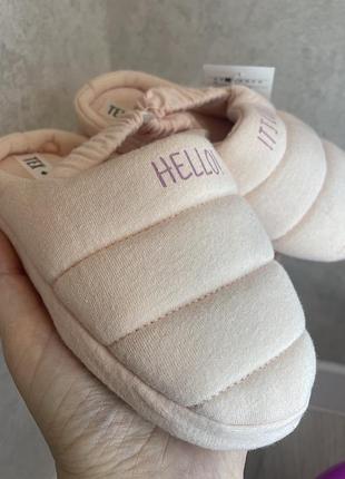 Кімнатні тапочки для дівчинки розмір 29, розмір 30