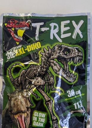 Конструктор діно t-rex, світиться в темноті1 фото