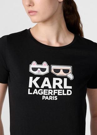 Футболка karl lagerfeld! оригінал!3 фото