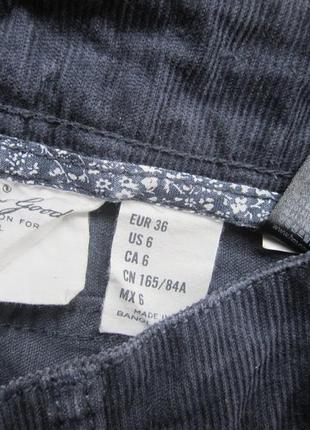 Стильная юбка h&m,коттон в рубчик,р.36,идеальное состояние2 фото