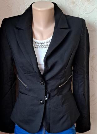 Стильный пиджак женский с подкладкой классический, однобортный жакет подростковый для девушек, пиджак с молниями9 фото