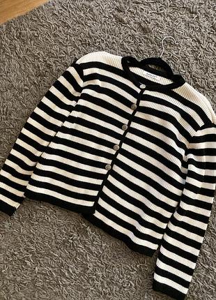 Кардиган в полоску