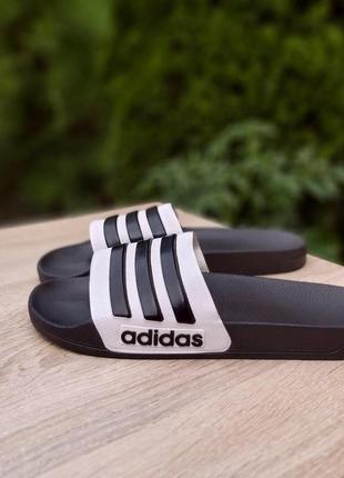 Шльопанці adidas чорні 🌶 smb5 фото