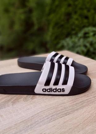 Шльопанці adidas чорні 🌶 smb6 фото