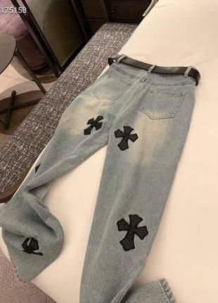 Джинси chrome hearts4 фото