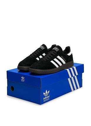Мужские кроссовки adidas spezial black white#адидас