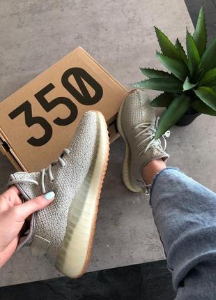 Женские кроссовки adidas yeezy boost 350 v2 sesame6 фото