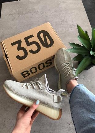 Жіночі кросівки adidas yeezy boost 350 v2 sesame