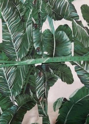Комбинезон подростковый летний лист пальмы 158 1644 фото