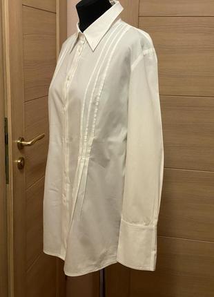 Новая стильная белая блуза рубашка repeat 48, 50, 52 большой размер или л, хл, ххл7 фото