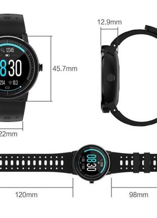 Смарт годинник smart watch чоловічий розумний годинник s10рro спортивний смарт-годинник, чорний10 фото