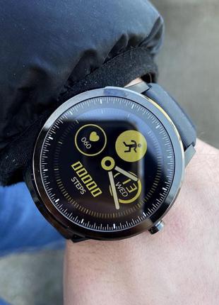 Смарт часы smart watch мужские умные часы s10рro спортивные смарт-часы, черные6 фото