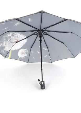 Женский зонт полуавтомат, антишторм с 9 спицами от производителя susino, купол из эпонжа3 фото