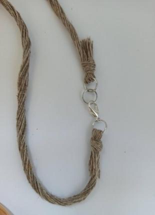 Еко намисто і сережки-грона з перламутру10 фото