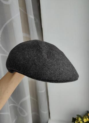 Шерстяна кепка жиганка хулиганка кашкет картуз m&s 57-58 восьмиклинка stetson harris tweed