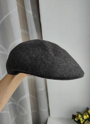 Шерстяна кепка жиганка хулиганка кашкет картуз m&s 57-58 восьмиклинка stetson harris tweed2 фото