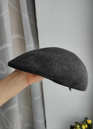 Шерстяна кепка жиганка хулиганка кашкет картуз m&s 57-58 восьмиклинка stetson harris tweed4 фото