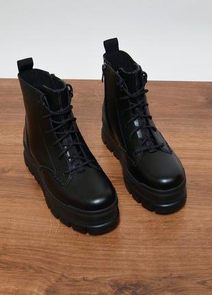 Ugg sidnee boots кожаные ботинки оригинал4 фото