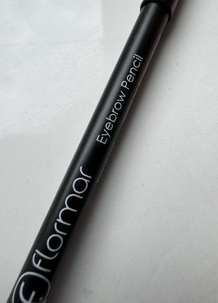 Олівець для брів flormar nº405 сіро- коричневий6 фото