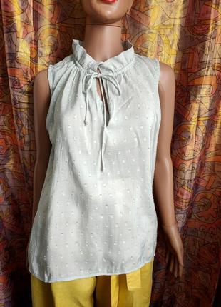 Стильна блуза безрукавка під піджак h&m