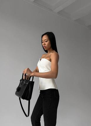 Корсет из крепа