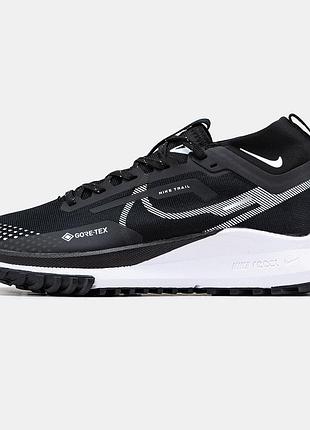 Мужские кроссовки nike pegasus trail 4 gore-tex black white 41