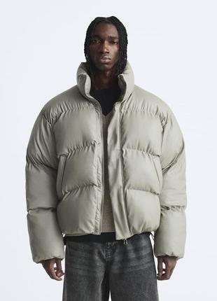 Зимова куртка стьобана zara 5320/343