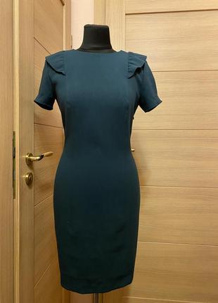 Соблазнительное итальянское платье теnax с имитацией открытой спины на размер 46, 48 или м, л10 фото