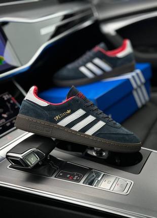 Adidas spezial navy white 3