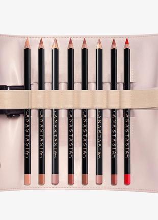 Розкішний лімітований набір олівців для губ anastasia beverly hills deluxe mini lip liner8 фото