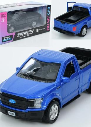 Машина игрушечная джип автомир, ford f150 2018, инерционная, 12см, as-3112