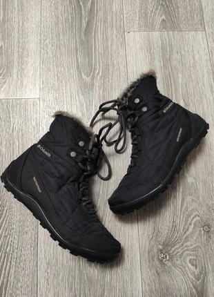 Термо ботинки непромокаемые черевики снегоходы columbia minx waterproof 38-38,5р2 фото