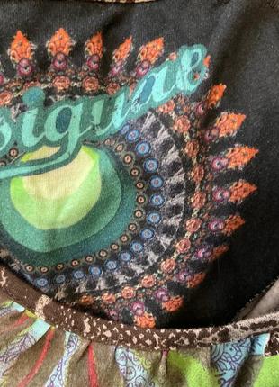 Трикотажне міді плаття від бренду desigual/ l/4 фото