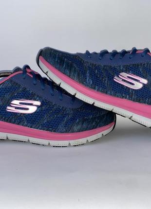 Кроссовки влагостойкие skechers comfort flex pro 38-39 (25,5 см) оригинал3 фото