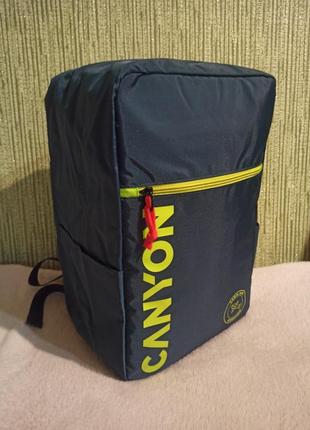 Дешево! новий рюкзак canyon csz-2 для ручної поклажі navy (cns-csz02ny01)8 фото