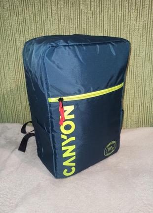 Дешево! новий рюкзак canyon csz-2 для ручної поклажі navy (cns-csz02ny01)5 фото