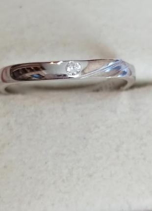 Серебряное кольцо  "минимализм"5 фото