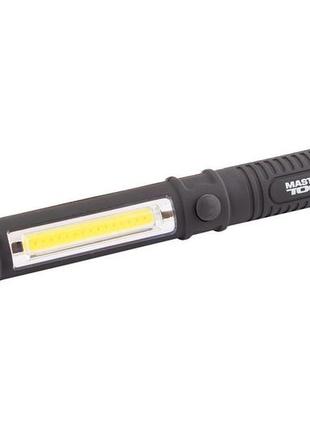 Ліхтар магнітний mastertool — 2led x 1 вт (1cob)