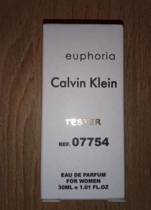 Тестер жіночий  calvin klein euphoria тестер турція 30мл1 фото