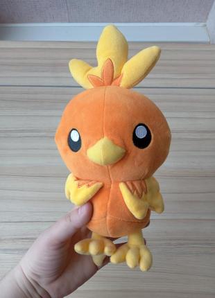 Покемон торчик (torchic) pokémon, мягкая игрушка, 28 см