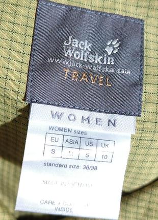 Жіноча сорочка блузка з коротким рукавом jack wolfskin travel, розмір s7 фото