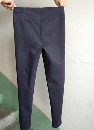 Р 12 / 46-48 стильные базовые серые джинсы штаны брюки джеггинсы узкие скинни george3 фото