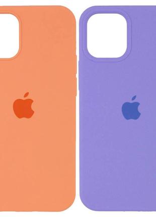 Чохол silicone case full protective (aa) для apple iphone 12 pro max (6.7")