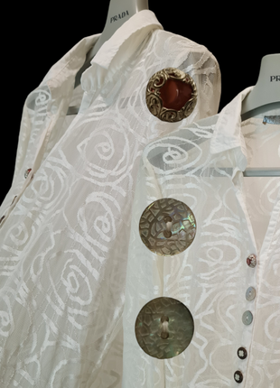 Накидка сорочка подовжена/туніка на пляж 2