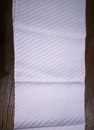 Шарф шовковий блакитний (дефект)